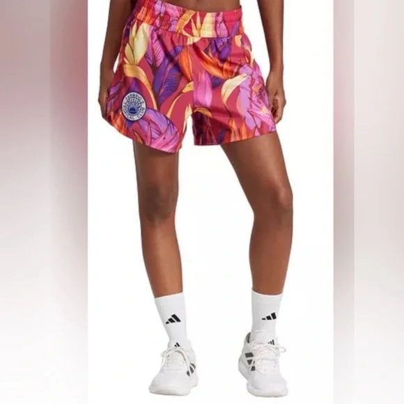 💕ADIDAS x FARM RIO💕 Pacer Shorts Medium M NWT - Picture 4 of 11